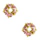 thumbnail image 1 of Ounissouiy Guirnalda simulada de peonía, anillo de ratán Artificial para boda, para exteriores, adorno para puerta de coche, colgante de flor marrón camafeo 2Conjunto, 1 of 6