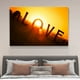 thumbnail image 4 of Póster de lienzo con diseño de amor negro y metal al atardecer, decoración para dormitorio, paisaje deportivo, decoración para oficina, regalo, estilo marco, 20 x 30 cm, 4 of 8