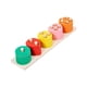 thumbnail image 5 of Clasificador de formas de madera Juguete de emparejamiento de formas de madera Juguete sensorial educativo Montessori fruta B, 5 of 9