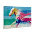 thumbnail image 2 of Stupell Industries Modern Abstract Horse In Stripes Canvas Art, 24 x 16, by Chromatic Storm Studio, 2 of 8