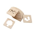 thumbnail image 2 of 20 plantillas de dibujo y pintura, manualidades para el aula, pintura, dibujo, plantillas compactas de madera para niños y niñas., 2 of 8