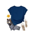thumbnail image 2 of Playera Blusa De Capybara Con Una Hamburguesa Capibara Color Azul Talla Mediana Marca Emil SaEs, 2 of 4