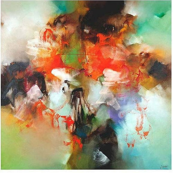 Trademark Fine Art "Abstract II" Canvas Art by Zavaleta