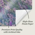 thumbnail image 4 of Great BIG Canvas | Rolled James Wiens Poster Print entitled Lavender Fields Panel I, 4 of 4