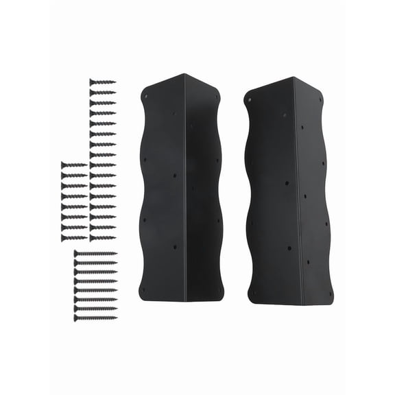 2Pcs Or 4Pcs Sturdy Metal Corner Brackets For 20"-24" Raised Garden Beds