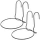 thumbnail image 4 of 2 piezas de macetas colgantes de metal para balcón con forma de anillo., 4 of 8