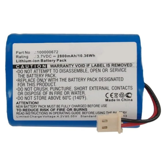 Batteries N Accessories BNA-WB-L8636 Remote Control Battery - Li-ion, 3.7V, 2800mAh, Ultra High Capacity Battery - Replacement for LifeShield 100000672 Battery