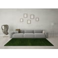 thumbnail image 3 of Ahgly Company Indoor Square Abstract Green Modern Area Rugs, 8' Square, 3 of 4
