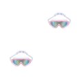 thumbnail image 1 of Soidarity Gafas de natación impermeables para esnórquel, gafas subacuáticas para piscina, accesorios para interiores y exteriores, color rosa para Rosa Colorido Adulto 2piezas Soidarity CBP445449, 1 of 5