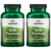 Swanson Ghr Formula - Growth Hormone Releaser 120 Caps 2 Pack