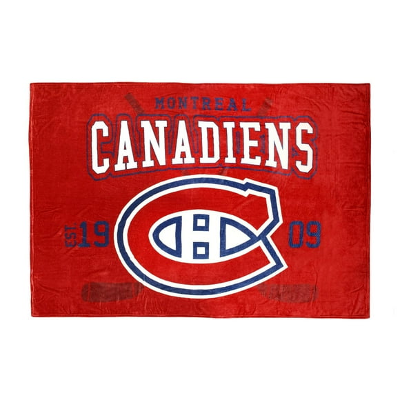 NHL Montreal Canadiens Jumbo Blanket, 62" x 90"