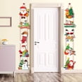 thumbnail image 3 of Adornos colgantes para árbol de Navidad, decoración de muñecos para árbol de Navidad, nuevo y lindo colgante de Papá Noel para paredes, ventanas, puertas, hogar, fiesta, jardín, 3 of 5