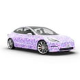 thumbnail image 6 of Rwraps Purple Pixel Hopbush Gloss Vinyl Film Wrap 59in x 18ft Vinyl Vehicle Car Film Sheet Roll, 6 of 9
