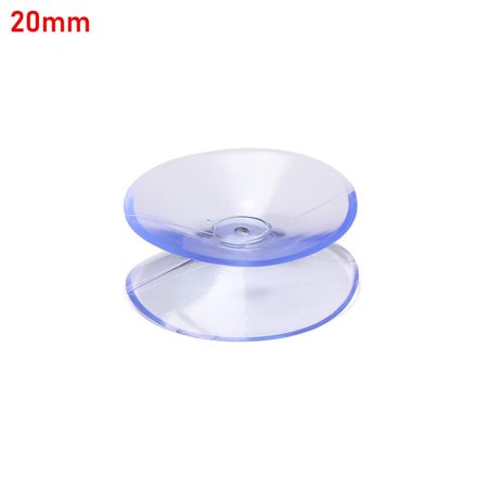 50Pcs Bathroom Household Clear Table Top Holder Kitchen Storage Hanger Non-slip Pads Suckers Double Sided Suction Cup 20MM