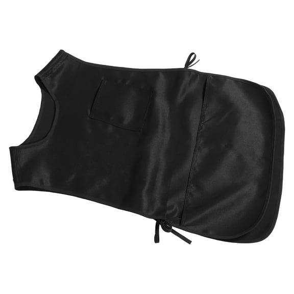 OUNONA  Cleaning Apron for Housekeeping Paint Smock Buckle Holder Work Black