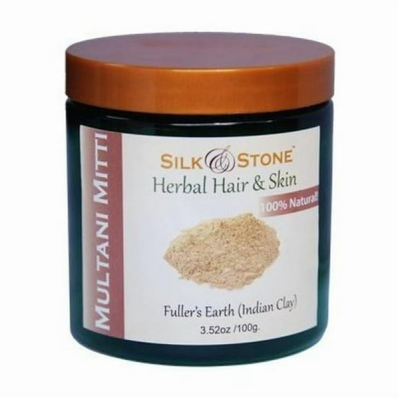 100% Pure Multani Mitti Indian Healing Clay (Fuller's Earth)