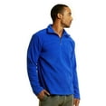 thumbnail image 2 of Men's Quarter Zip Polar Fleece Pullover Sweatshirt, Royal Blue 2XL, 1 Count, 1 Pack, 2 of 7