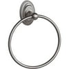 Bradley Towel Ring, Brushed Satin Nickel