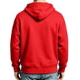 thumbnail image 4 of Chiccall Mens Zip-up Hoodies Long Sleeve Loose Fit Sweatshirts Casual Athletic Solid Jacket for Men, 4 of 6
