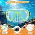 thumbnail image 3 of Set de Snorkel Jwintee para Niños con Válvula Seca Superior, Equipo de Buceo para Niños de 5 a 15 Años, 3 of 9