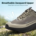 thumbnail image 4 of FitVille Men's Extra Wide Trail Running Shoes, Breathable Lightweight Sneakers for Men with Arch Support, 4 of 7