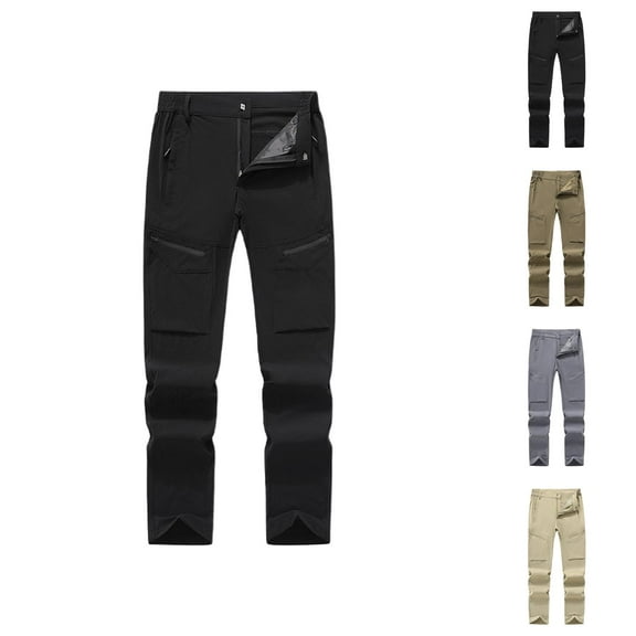 Cargo Pants for Men 2025 Lightweight Quick Dry Breathable Waterproof Straight Leg Combat Pants with Pockets Trousers