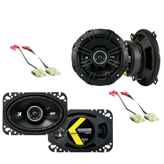 Fit Chevy Lumina APV 1990-1996 Factory Speaker Upgrade Kicker DSC46 DSC5 Package
