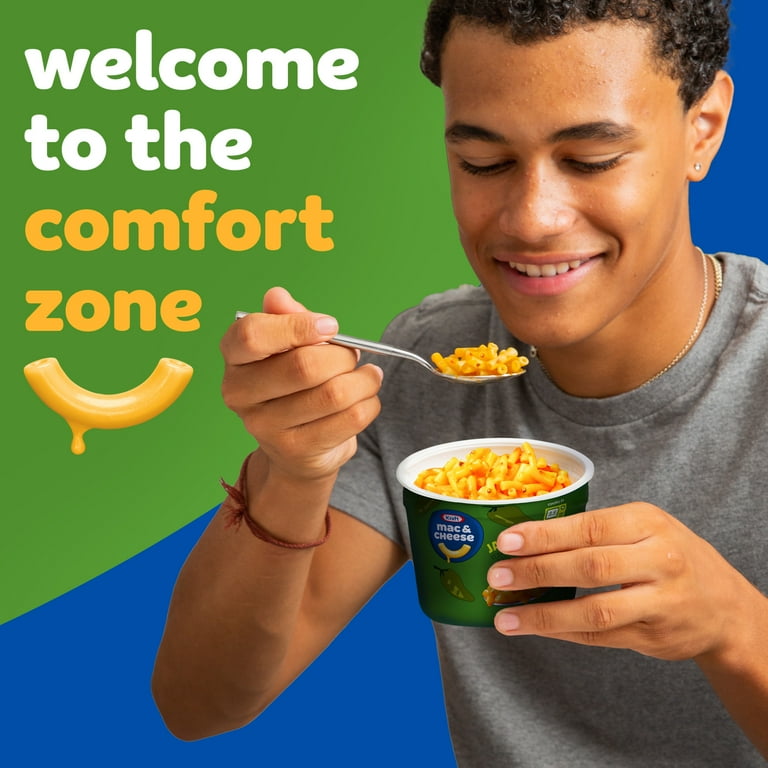 Kraft, Mac and Cheese Cups, 4 Count, Jalape√±o Flavored - Walmart.com