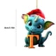 thumbnail image 4 of Colgantes Dragón Navidad Letra Acrílica en Forma T para Y Coche, 4 of 4