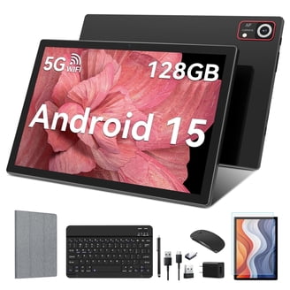 Android 12 Tablet 10.1 inch 128GB Tablet, 2024 Latest Update Octa