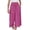 Hot Pink, variant on Penkiiy Womens Capri Pants Summer Beach Pants Linen Style Crop Wide Leg Palazzo Pants Loose Yoga Capris with Pockets XL Black