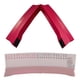 thumbnail image 5 of Portatarjetas de póquer Bandejas de puente curvo para noches de juegos de cartas familiares Ayudante de entretenimiento para niños Partes - ROJO, 5 of 8