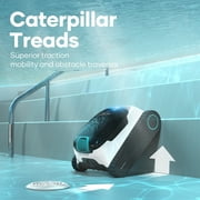 AIPER Scuba N1 Robotic Pool Vacuum Cleaner, Cordless, 2 Extra Brushes, For Inground Pools