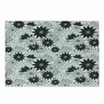 thumbnail image 1 of Grey Cutting Board, Illustration of Old Fashion Various Size Spiral Vintage Flowers Urban Design, Decorative Tempered Glass Cutting and Serving Board, Small Size, White Black, by Ambesonne, 1 of 1