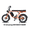 Orange, variant on Dyskyn S1 20 Inch Dual Motor Electric Bike 750W Power 48V 26Ah Removable Battery Long Range Commuter E Bike UL2849 Certified