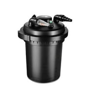 Pond Pump Filter Bio Water Pressure Filter with Ultraviolet Feature UV Light Sterilizer Bulb Canister System Koi Fish Aquarium Tank Garden Water Clarifier 1600 - 3200 Gallons (12000L)