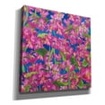 thumbnail image 2 of Epic Graffiti 'Dance Of Love- Pink Flowers Repeat' by Carissa Luminess, Canvas Wall Art, 18"x18", 2 of 2