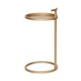 thumbnail image 4 of Abble Dia 12"  Round Soft Gold Metal C Table, 4 of 6