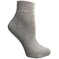 thumbnail image 2 of Yacht & Smith Womens Ankle Wholesale Bulk Pack Athletic Sports Socks, by SOCKS'NBULK (Womens 9-11 (Shoe size 5-10), 24 Pairs Gray), 2 of 3