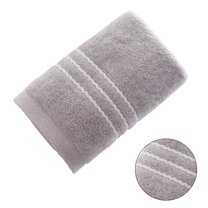 AUQ Wash Gags for Body,Breathable Fiber Weave Design Washcloths for Showering,Maintains Loop Integrity Hand Towels for Bathroom,Gray,29.53*13.78*0.39in
