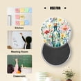 thumbnail image 5 of Glass Refrigerator Magnet 6Pcs Magnetic Fridge Sticker,Decor for Kitchen,Whiteboard,Cabinet,Watercolor Wildflowers Around Glass Bottle, 5 of 5