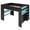 Blue-a, variant on Aukfa Twin Size Gaming Loft Bed for Teens, Wood Esports Bed Frame with Desk, LED Lights, Charging Station & Storage Shelves, Blue