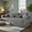 right facing+Dark Gray, variant on L-Shaped Modular Sectional Cloud Couch, 108" Boneless Couches for Living Room, No Assembly Required Corduroy Sofa with Deep Seat and Chaise, Dark Gray, Left Facing