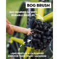 thumbnail image 2 of Peaty's Bicycle Frame Cleaning Bog Brush, 2 of 9