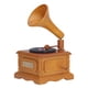 thumbnail image 4 of Caja de música de gramófono Ticfox de madera retro, 4 of 13