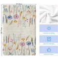 thumbnail image 5 of Leaf Wildflower Kitchen Towels Set of 4, Vintage Country Plant Floral Leaves Soft Microfiber Dish Towels, Absorbent Quick-Dry Washable Dishcloths for Kitchen Cleaning, Drying Dishes, 18x28 Inches, 5 of 9