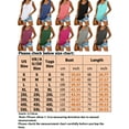 thumbnail image 4 of Frontwalk Ladies Summer Top Sleeveless T Shirts Tank Tops Women Boho Blouse Tee Navy Blue 4XL, 4 of 4