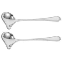 LABSERRON Small Gravy Ladle 7.98X2.87X0.98In Stainless Steel Perfect For Professional Chefs In Kitchens