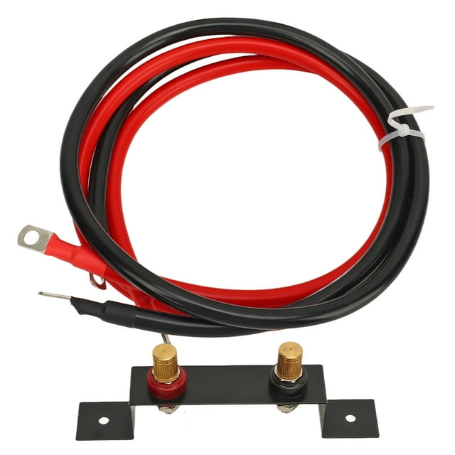 Battery Post Kit, Waterproof Battery Terminals Relocation Kit Cable And Mounting Bracket Terminals Relocation Kit For X3 UTV ATV Car Truck RV Tractor Boat