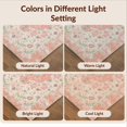 thumbnail image 7 of Design&I 6'x9' Ultra Soft Area Rug, Pink Boho Vintage Farmhouse Distressed Trellis Border Scroll None Fluffy Washable Non Shedding for Guest Room Bedroom Living Room, 7 of 7